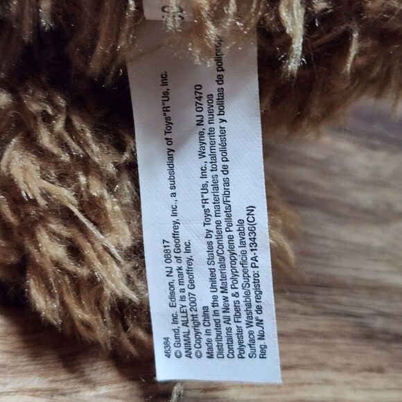 Animal Alley Grady Dog Plush – Gund for Toys R Us 2007 Geoffrey Tagged - Picture 9 of 12